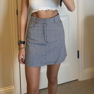 Brandy Melville Checkered Skirt